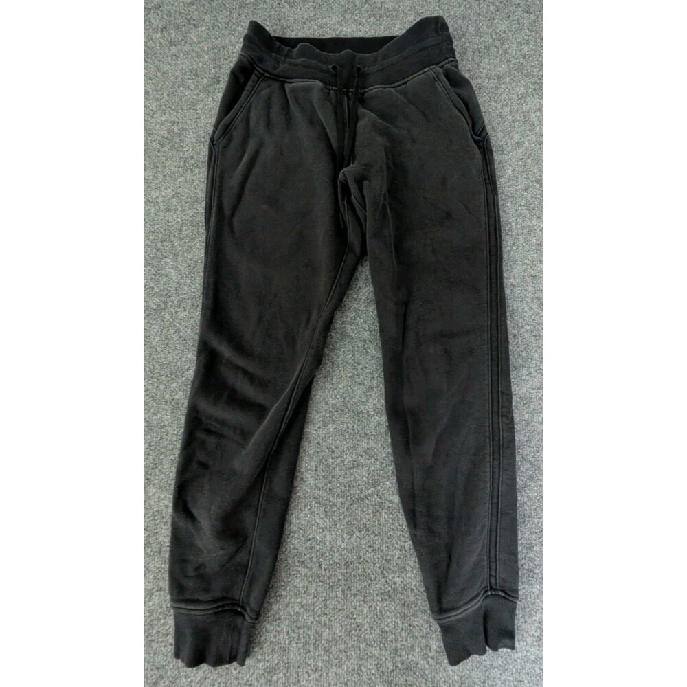 Lululemon Women’s Size 4 Warm Down Jogger II Drawstring Pants 28” Black